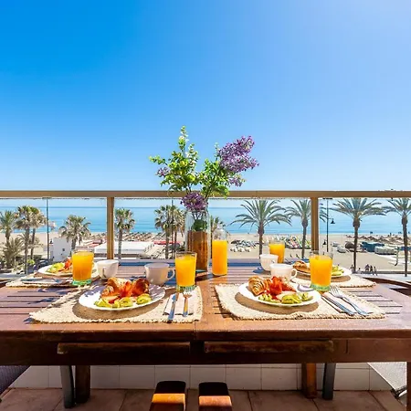 797 - Amplio Piso Con Terraza En Primera Linea De Playa 公寓 托雷莫利诺斯